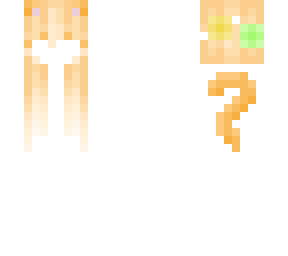 a sandy hair base with a flower crown (also ears and a tail)
