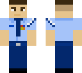 afjrotc cadet in class b uniform