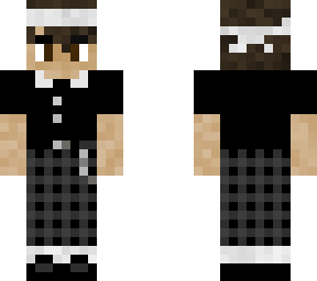 black themed clothing boy