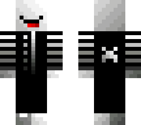 black-white slime in suite
