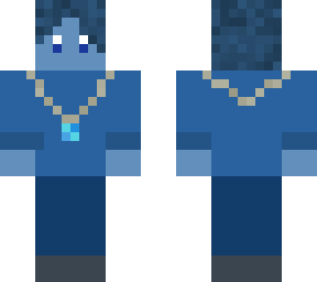 blue man