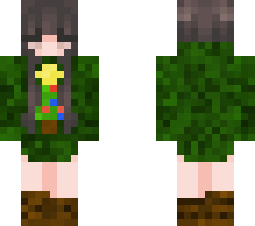 christmas girl skin