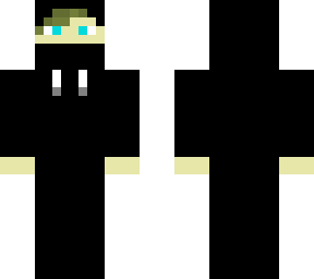 cool neon effect boy full black