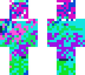 cool splat skin for minecraft
