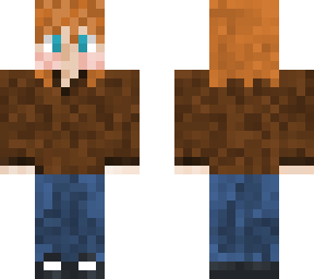 ginger with sweater
