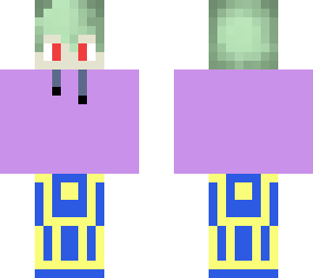 green hair|sweatshirt