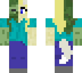 half zombie girl