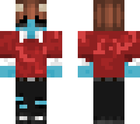hezzlin (red sweater) (changeling) -glasses