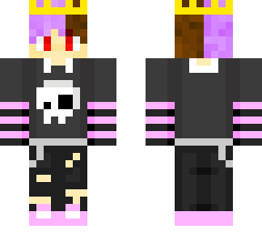 kawaii gothic boy prince thingy