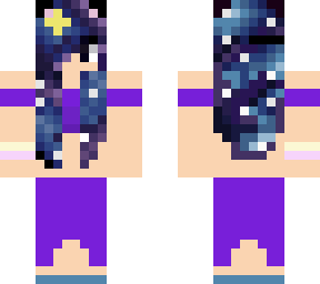 lollyh galaxy cat girl beach themed