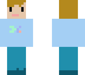 my father as a minecraft boy :d
