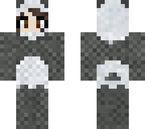 panda suit 3d fuzz