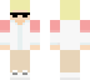 pastel tommyinnit with glasses