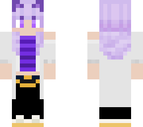 purple catgirl