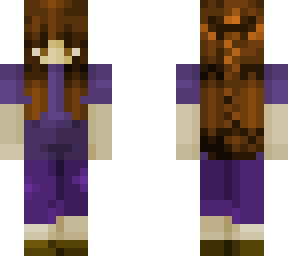 purple girl
