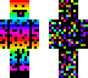 rainbow cheetah skin