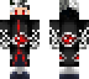 akatsuki demon white and black