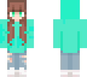 aqua hoody