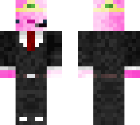 axolotl in suit