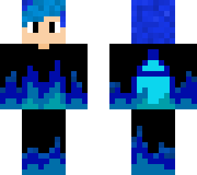 blue fire theme