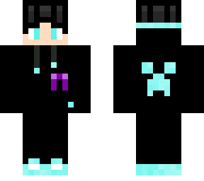blue gamer boy