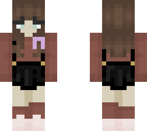 brown hair blue eyes techno support (re-upload)