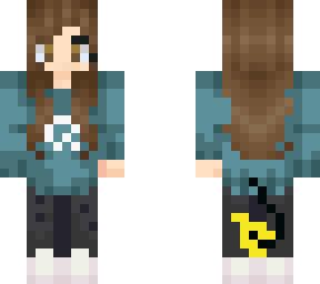 brown-haired girl - greenappl6 recolor