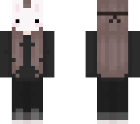 bunny mask girl