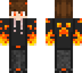 demon with creeper jumper