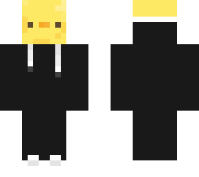 duck hoodie with hood down ~ 1 of  a kind skin!!