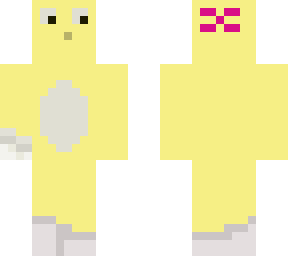 duck with pink ribbon!