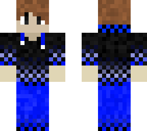 gamer boy in blue-black