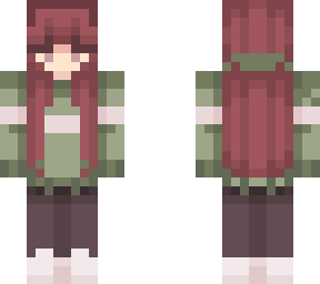 green hoodie