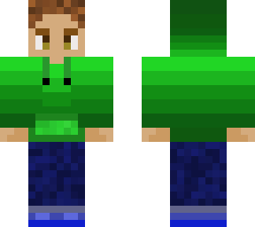 green hoodie boy