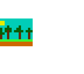 haa como e bom acorda e ver essa linda floresta aqui no minecraft