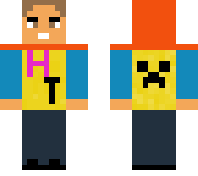 hyper techno |minecraft skin
