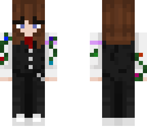 jo in a snazzy suit