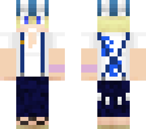 philza blue bats mcc skin