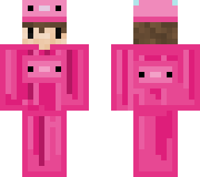 pink axolotl costume plus hat