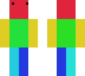 rainbow  skin