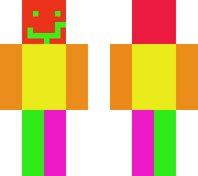 rainbow clown house