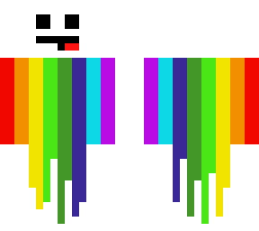 rainbow drip