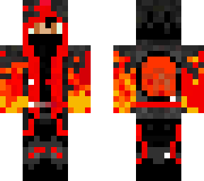 red and black ninja