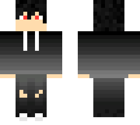 shadow hoodie + red eyes