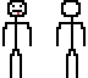 stickman w tongue