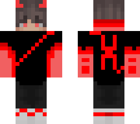 (red ver.)cool boy with horns (edit of a skin (link in disc)