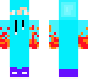 aquatic  flame gamer (# 2.0 of purple flame gamer)