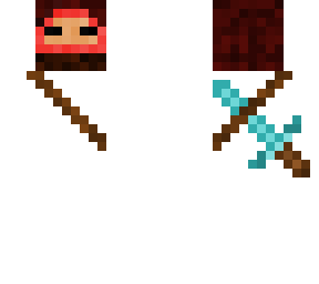 assassin progress head and sword
