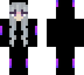 back & purple