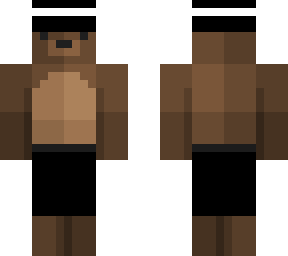 bear with  hat
